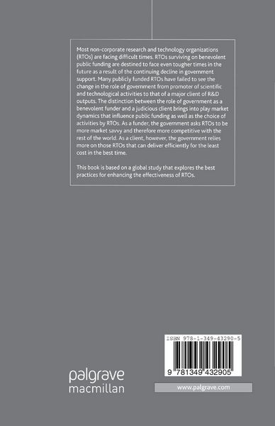 Produktbild: Organization of R&D: An Evaluation of Best Practices