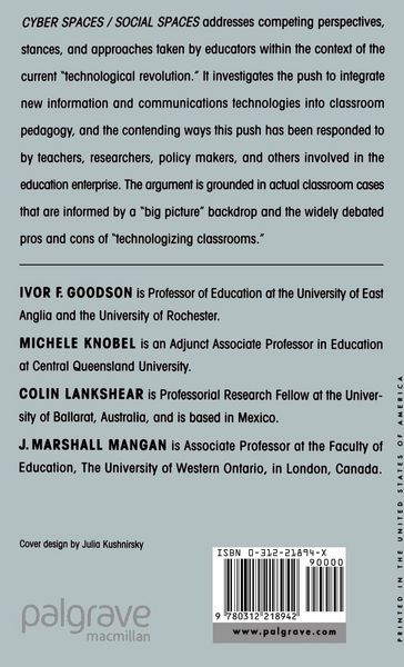 Produktbild: Cyber Spaces/Social Spaces