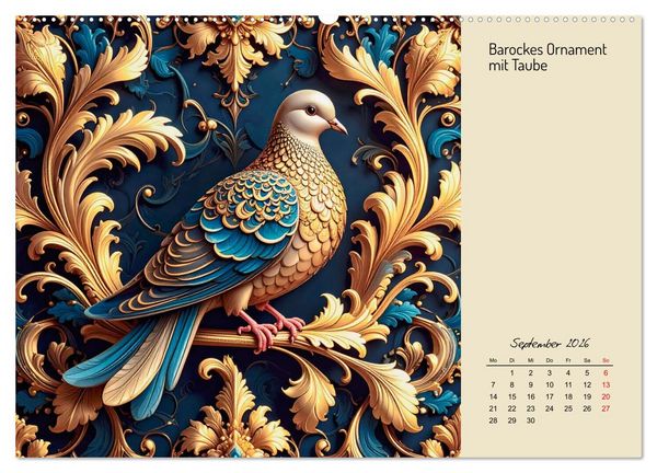 Produktbild: Vogelwelt, lustig, bunt und verspielt (hochwertiger Premium Wandkalender 2026 DIN A2 quer), Kunstdruck in Hochglanz