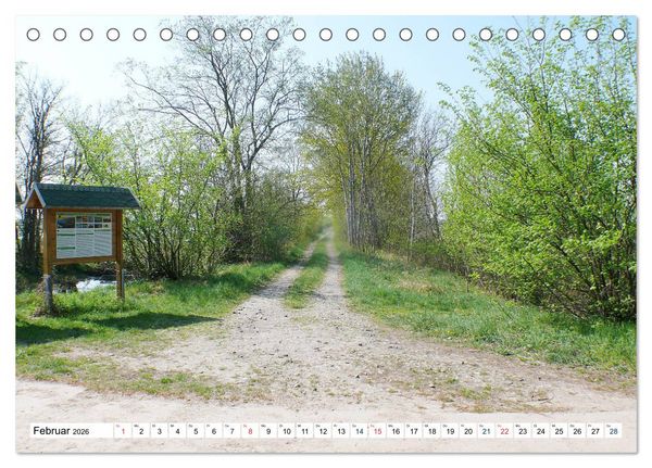 Produktbild: Die Karniner Bahn - Wiederaufbau vor dem Verkehrskollaps? (Tischkalender 2026 DIN A5 quer), CALVENDO Monatskalender