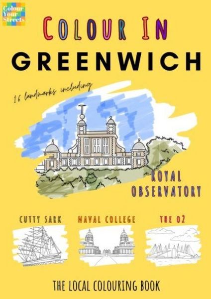 Produktbild: Greenwich Colouring Book (A4)
