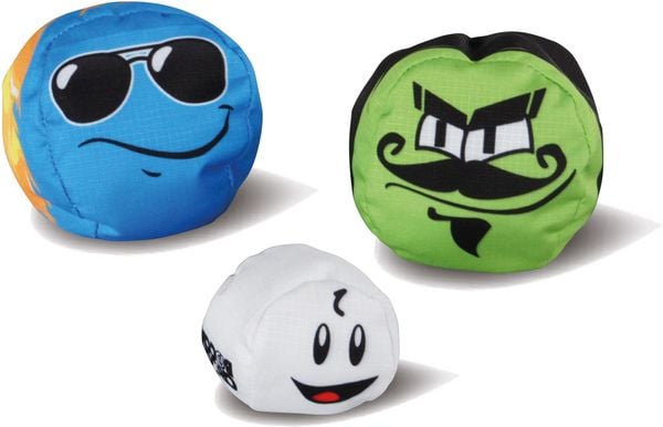 Produktbild: Crossboccia&reg; Doublepack HEROES 2x3er Set f&uuml;r 2 Spieler Mexican & Dude