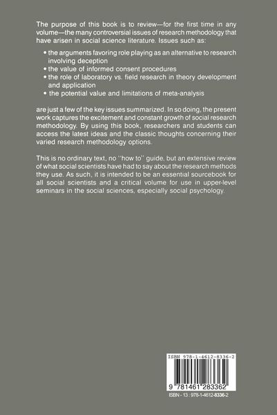 Produktbild: Controversial Issues in Social Research Methods