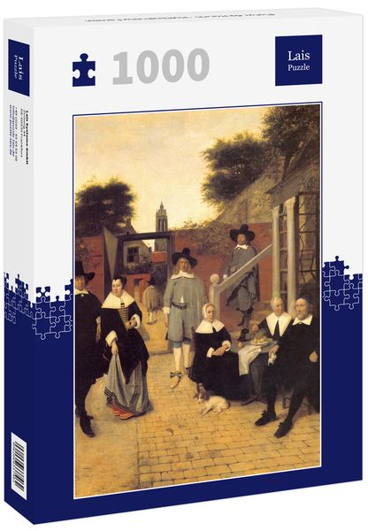 Produktbild: Lais Puzzle Pieter de Hooch - Holl&auml;ndische Familie 1000 Teile