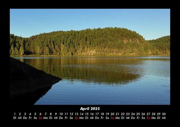 Produktbild: Tag am See 2025 Fotokalender DIN A3