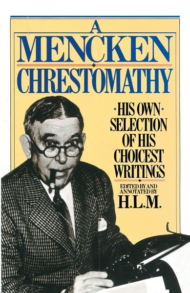 Produktbild: A Mencken Chrestomathy