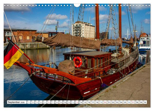 Produktbild: Stadt Wismar 2026 (Wandkalender 2026 DIN A3 quer), CALVENDO Monatskalender