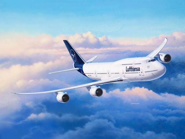 Produktbild: Revell 03891 Boeing 747-8 Lufthansa \"New Livery\" Flugmodell Bausatz 1:144