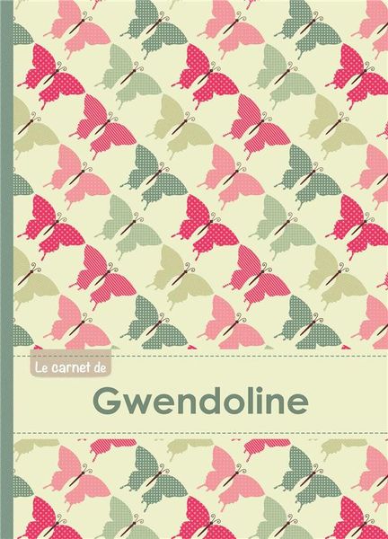 Produktbild: Le carnet de gwendoline lignes,