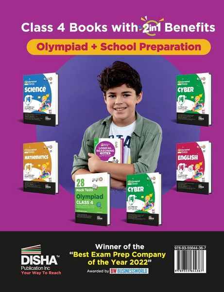 Produktbild: Olympiad Champs Logical Reasoning Class 4 with Chapter-wise Previous 5 Year (2018 - 2022) Questions 2nd Edition | Complete Prep Guide with Theory, PYQs, Past & Practice Exercise |