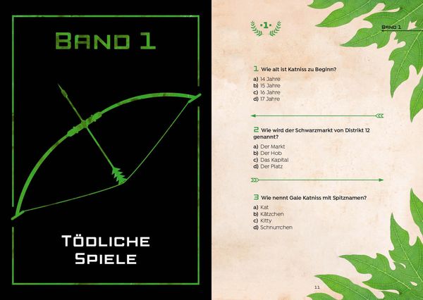 Produktbild: Das inoffizielle Quiz f&uuml;r Tribute von Panem-Fans