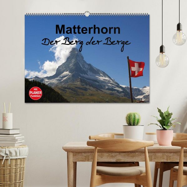 Produktbild: Matterhorn. Der Berg der Berge (Wandkalender 2026 DIN A2 quer), CALVENDO Monatskalender