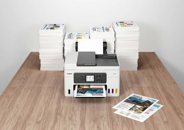 Produktbild: Canon MAXIFY GX4050 Multifunktionsdrucker Tintenstrahl Farbe A4 Drucker, Scanner, Kopierer, Fax ADF, Duplex, LAN, Tintentank-System, WLAN