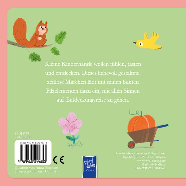 Produktbild: Mein M&auml;rchen-F&uuml;hlbuch - Die drei kleinen Schweinchen