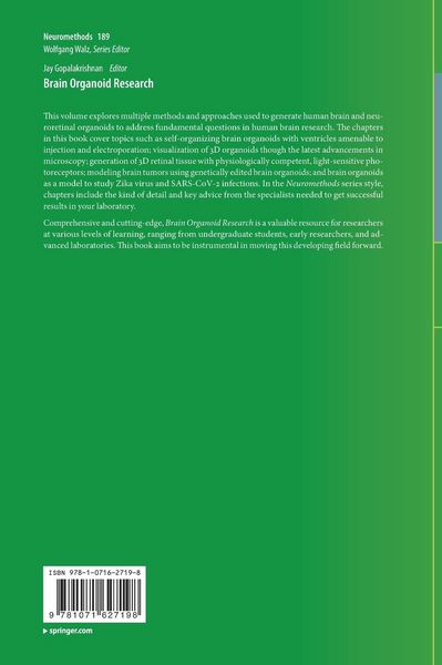 Produktbild: Brain Organoid Research