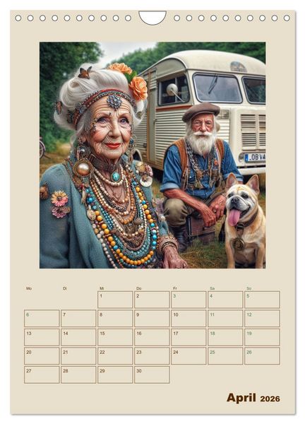 Produktbild: Campingromantik das Leben ist ein Abenteuer (Wandkalender 2026 DIN A4 hoch), CALVENDO Monatskalender
