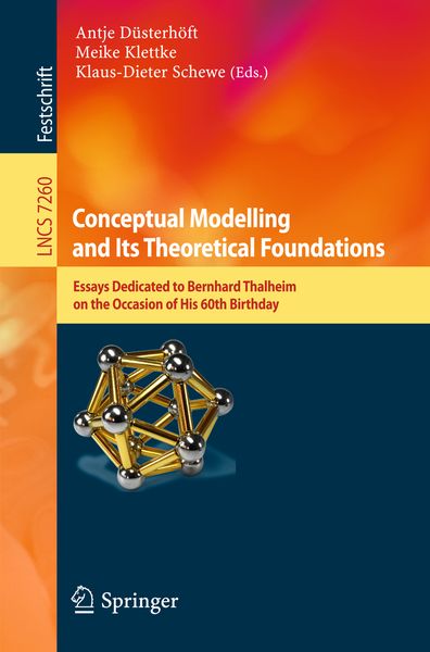 Produktbild: Conceptual Modelling and Its Theoretical Foundations