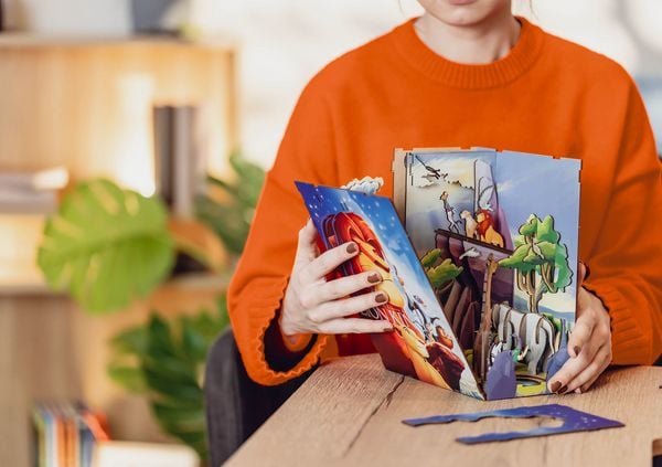 Produktbild: Book Nook DIY B&uuml;cherecke Disney K&ouml;nig der L&ouml;wen
