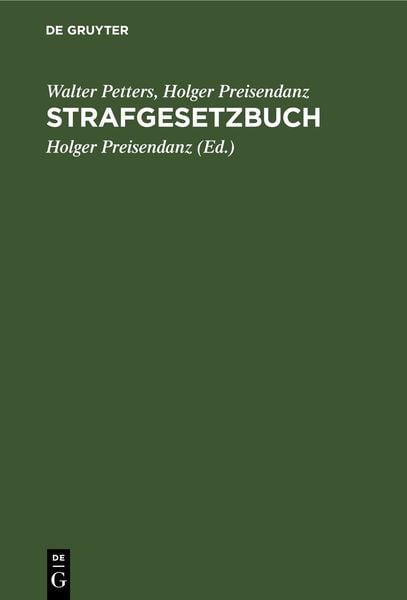 Produktbild: Strafgesetzbuch