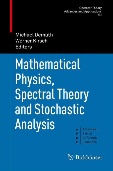 Produktbild: Mathematical Physics, Spectral Theory and Stochastic Analysis