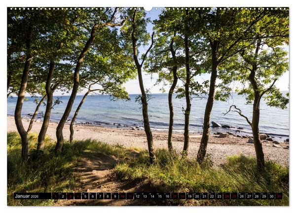 Produktbild: Insel Fehmarn - Impressionen eines Sommertages an der Ostsee (Wandkalender 2026 DIN A2 quer), CALVENDO Monatskalender