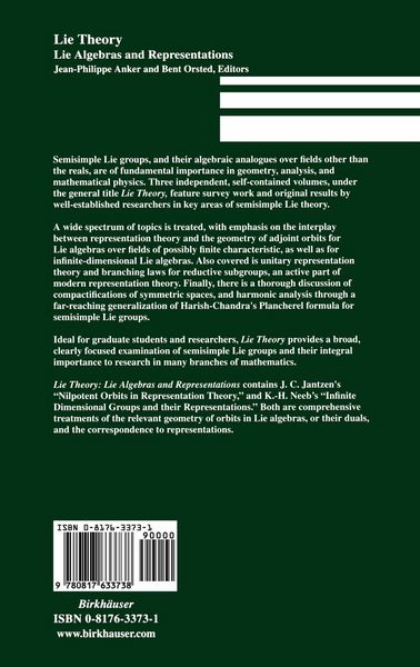 Produktbild: Lie Theory