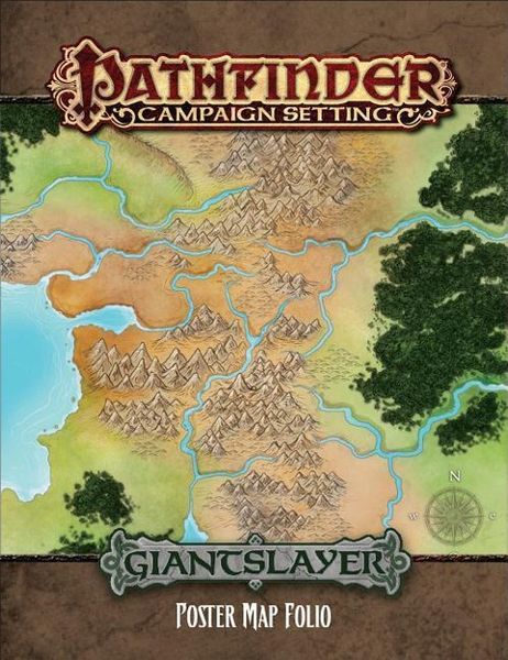 Produktbild: Pathfinder Campaign Setting: Giantslayer Poster Map Folio