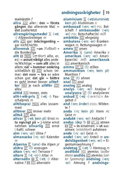 Produktbild: Langenscheidt Universal-W&ouml;rterbuch Schwedisch