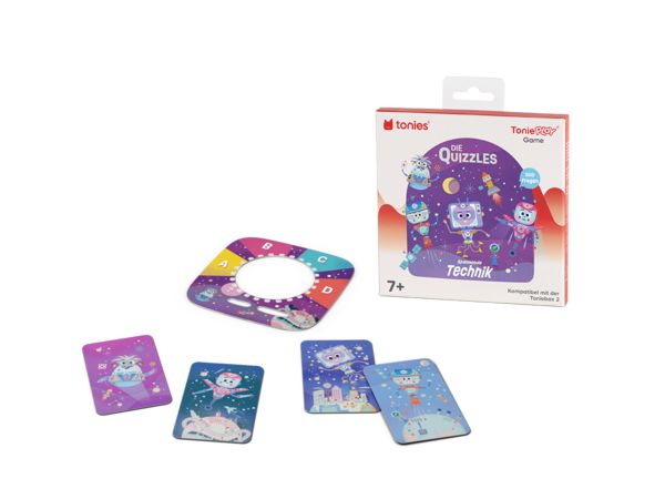 Produktbild: Tonies - Die Quizzles: Spannende Technik (Tonieplay Game S)