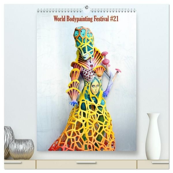 Produktbild: World Bodypainting Festival #21 (hochwertiger Premium Wandkalender 2027 DIN A2 hoch), Kunstdruck in Hochglanz