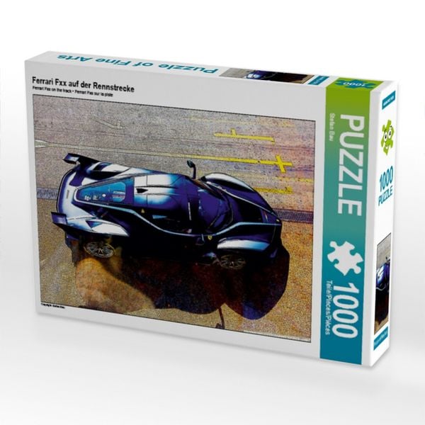 Ferrari Fxx auf der Rennstrecke (Puzzle)