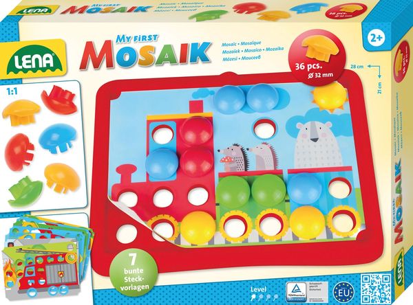 Produktbild: LENA 35633 - My First Mosaik Verkehr