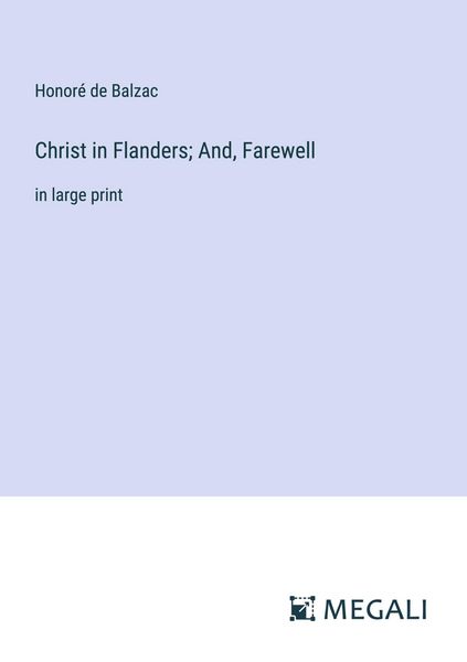 Produktbild: Christ in Flanders; And, Farewell