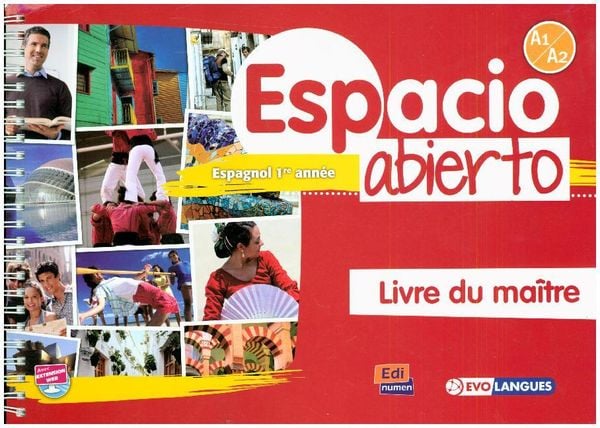 Produktbild: Espacio Abierto Niveau 1 Livre Du Ma&icirc;tre + Acc&egrave;s &Agrave; Eleteca