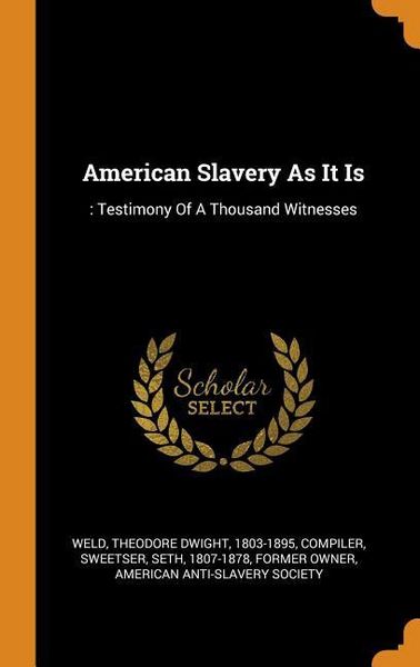 Produktbild: American Slavery as It Is