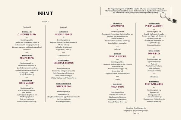 Produktbild: Das Krimikochbuch