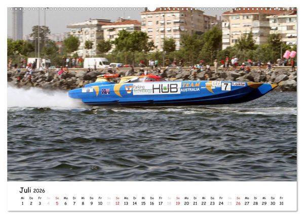 Produktbild: Offshore Powerboats (Wandkalender 2026 DIN A2 quer), CALVENDO Monatskalender