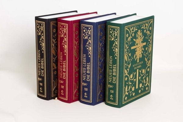 Neues Leben. Die Bibel - Golden Grace Edition, Tintenschwarz