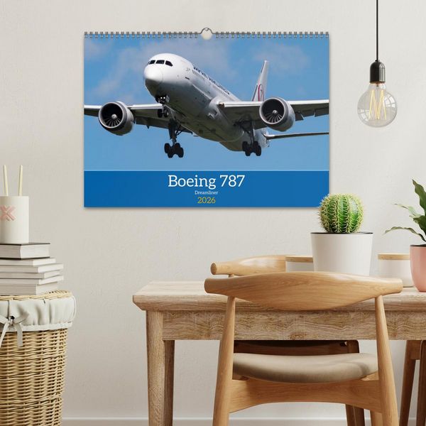 Produktbild: Boeing 787 Kalender (Wandkalender 2026 DIN A3 quer), CALVENDO Monatskalender
