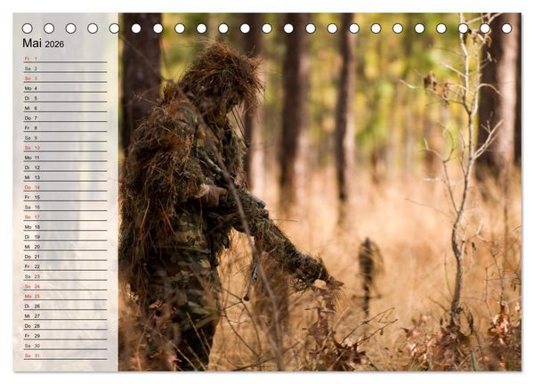 Produktbild: Spezialeinheiten &bull; U.S. Special Forces (Tischkalender 2026 DIN A5 quer), CALVENDO Monatskalender
