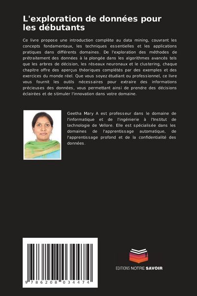Produktbild: L'exploration de donn&eacute;es pour les d&eacute;butants