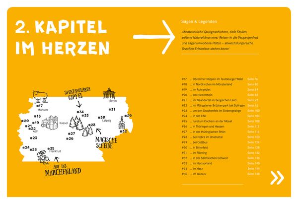 Produktbild: 52 kleine & große Eskapaden in Deutschland Zu Geschichten und Legenden