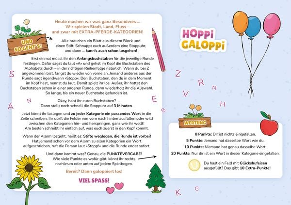 Produktbild: HOPPi GALOPPi: Stadt, Land, Galoppi