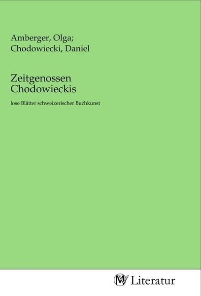 Produktbild: Zeitgenossen Chodowieckis