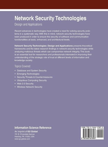 Produktbild: Network Security Technologies