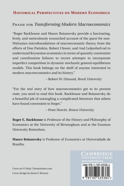Produktbild: Transforming Modern Macroeconomics