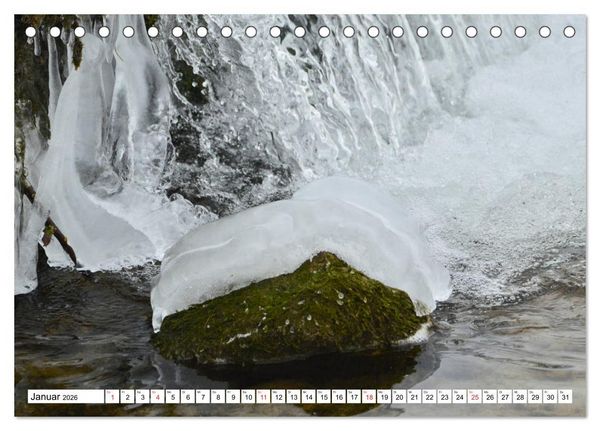 Produktbild: Zauberhaftes Mangfalltal (Tischkalender 2026 DIN A5 quer), CALVENDO Monatskalender