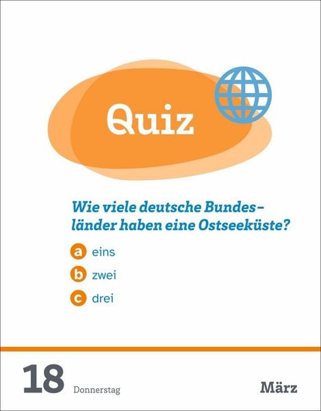 Produktbild: WAS IST WAS Der Kalender Tagesabrei&szlig;kalender 2027