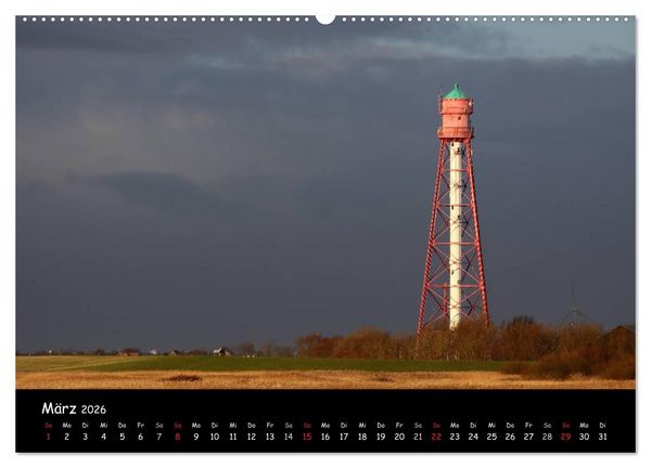 Produktbild: Ostfriesland - Land und Wetter (Wandkalender 2026 DIN A2 quer), CALVENDO Monatskalender