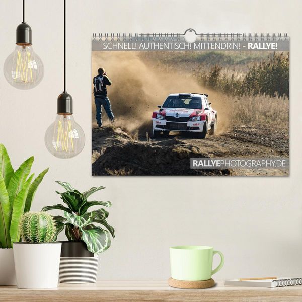 Produktbild: SCHNELL! AUTHENTISCH! MITTENDRIN! - RALLYE! (Wandkalender 2026 DIN A4 quer), CALVENDO Monatskalender